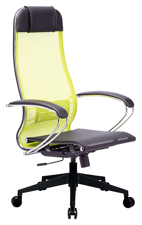 Кресло без основания Метта Комплект 4 черно-зеленое