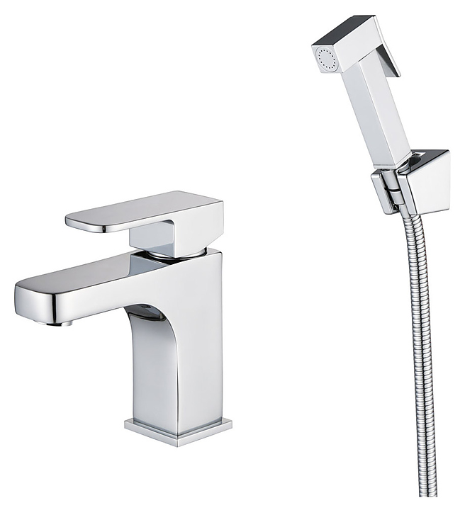 Смеситель для раковины и биде с гигиеническим душем Kaiser Sonat 34088