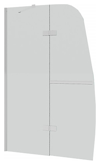 Шторка на ванну Grossman GR-102 90х150 см