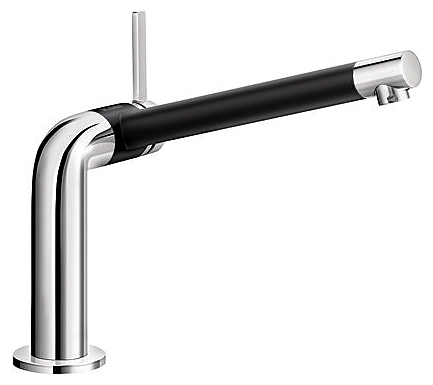 Смеситель Blanco Seda хром/черн.