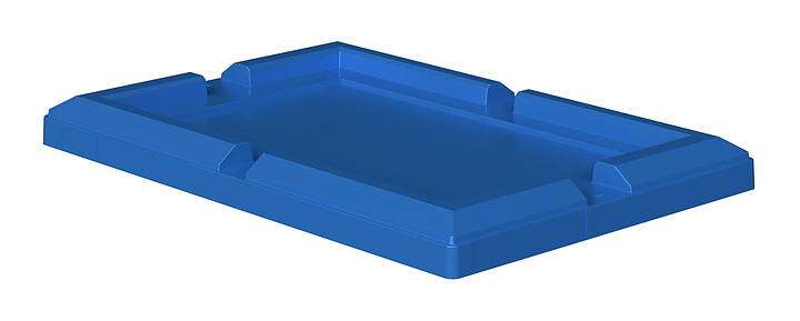 Крышка iPlast L-53 голубая