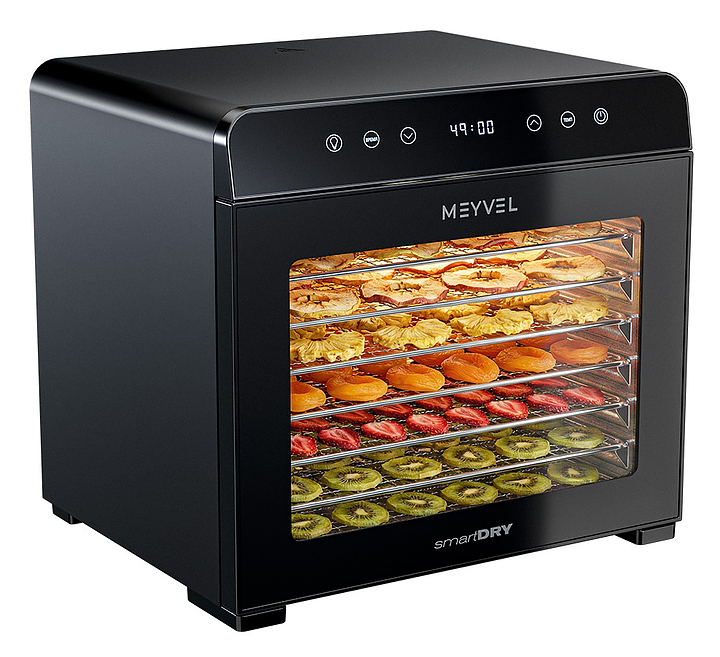Дегидратор MEYVEL MDH8-2S (Black) 17 л 650 Вт черный
