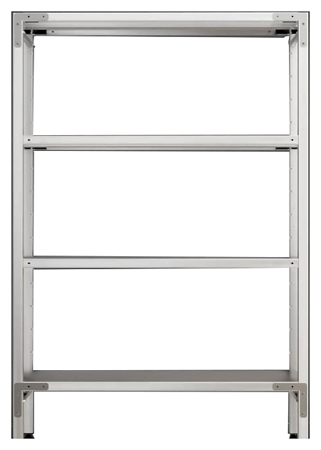 Стеллаж кухонный Assum СТП-П3-12/6 120х60х180 см