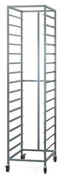 Тележка-шпилька для подносов Assum СП-15 Н (380х550х1750) 15 уровней 330х460 мм