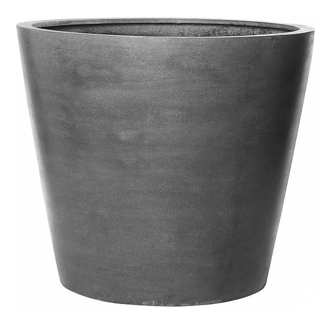 Кашпо Pottery Pots Jumbo bucket (112х97 см) серое матовое
