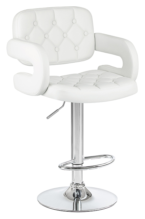 Стул барный DOBRIN 3460-LM-N TIESTO (белый) 2 шт.