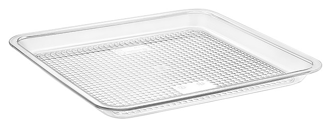 Поднос для подачи Gastroplast GFT-18 28х28 см (поликарбонат) прозрачный