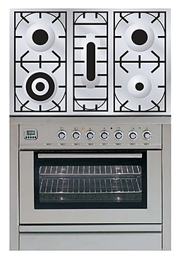 Духовка с варочной панелью ILVE PL-90B-MP