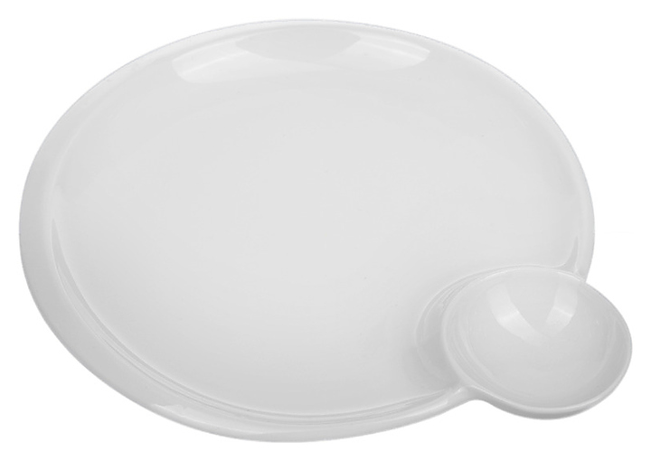 Тарелка для завтрака Chan Wave Classic ivory LQ-QD0528A 225х225 мм