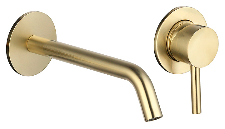 Смеситель для раковины AQUAme Siena AQM6215BG матовое золото