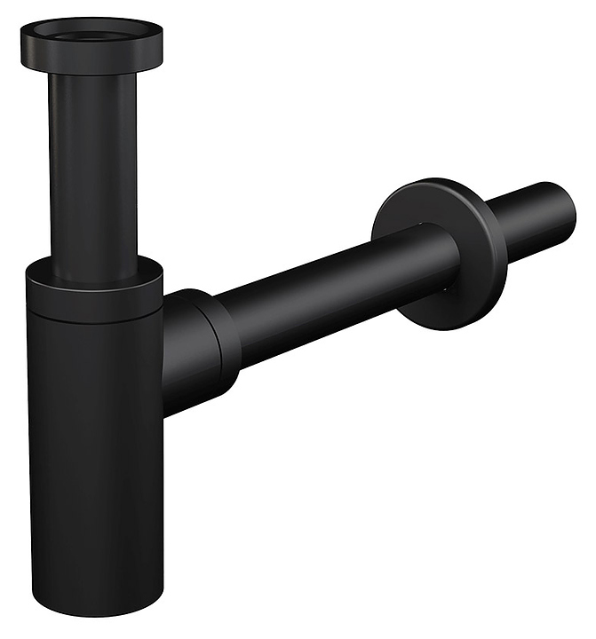 Сифон для раковины AlcaPlast DESIGN  A400BLACK