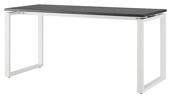 Стол офисный КОБОР O1-180/70 white/glazed