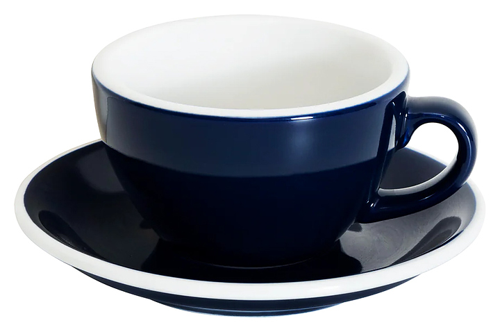 Пара кофейная Loveramics Egg C088-B084B 200 мл, синяя