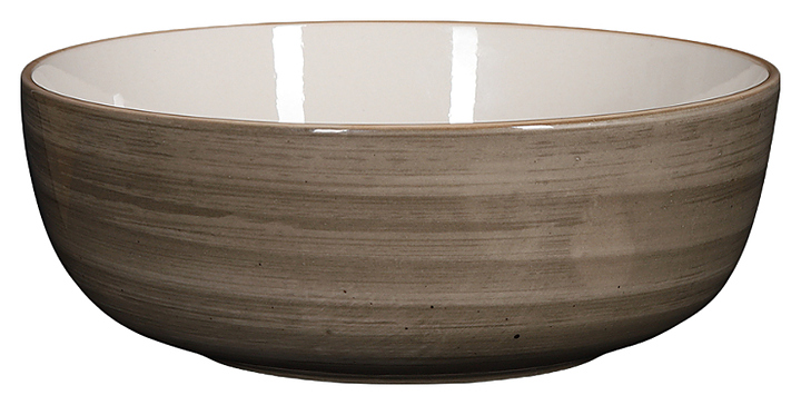 Салатник Corone Natura HL942420B 400 мл серо-коричневый