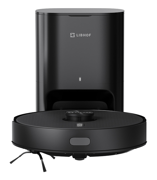Робот-пылесос Libhof VCWD-L9633 black 45 Вт со станцией самоочистки, черный