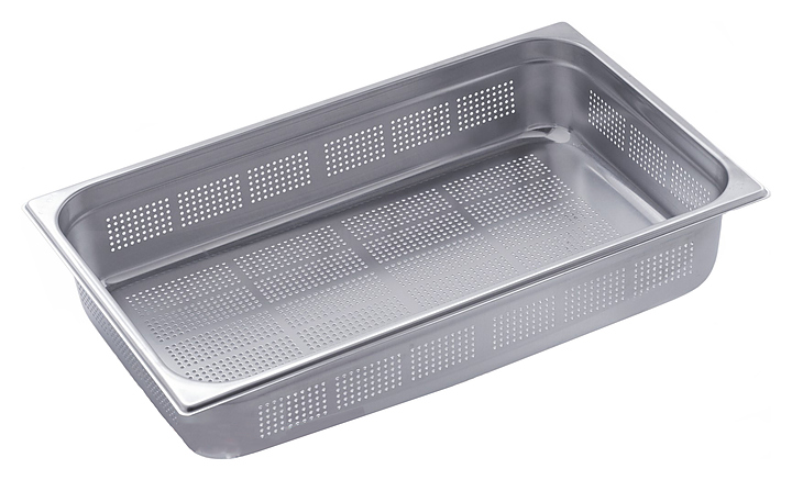 Гастроемкость Pujadas 110.652 GN 1/1-65 (530х325х65) перф., нерж. сталь