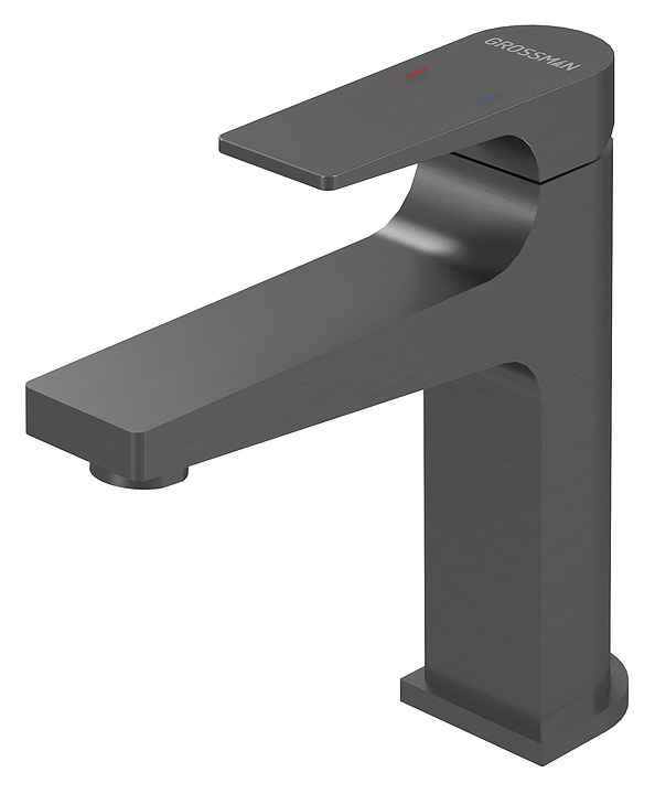 Смеситель для раковины Grossman Classic 510.K35.04.420 графит сатиновый