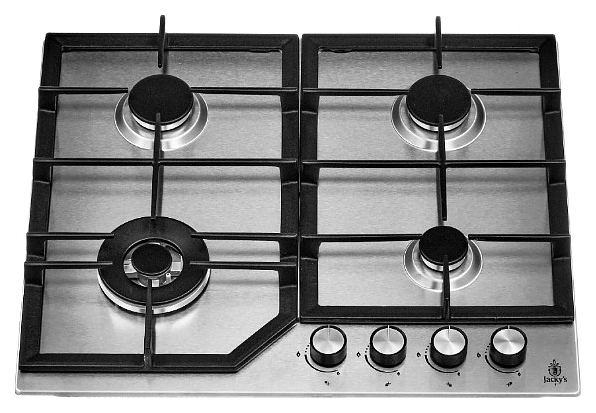 Варочная панель газовая Jacky's JH GI631W нерж. сталь