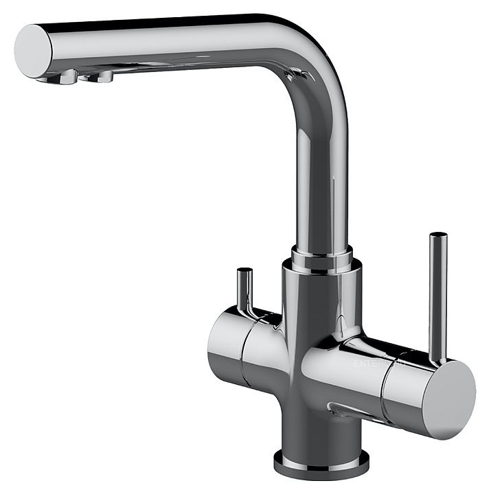 Смеситель для кухни LEMARK Comfort LM3061C с дополнительным подключением к фильтру питьевой воды, хром