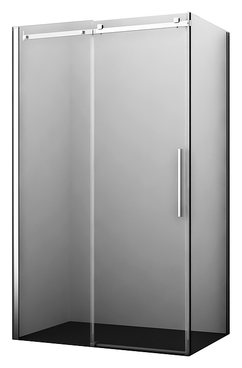 Уголок душевой Wasserkraft Alme 15R36 130х90 см, серебристый профиль