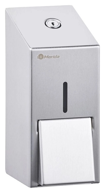 Дозатор жидкого мыла Merida STELLA R MINI DSA102.R 0,5 л (нерж. сталь) Anti Finger