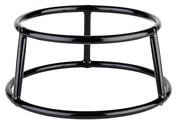 Подставка для фуршетных блюд APS 79807 d=18 см h=8 см (металл) черная