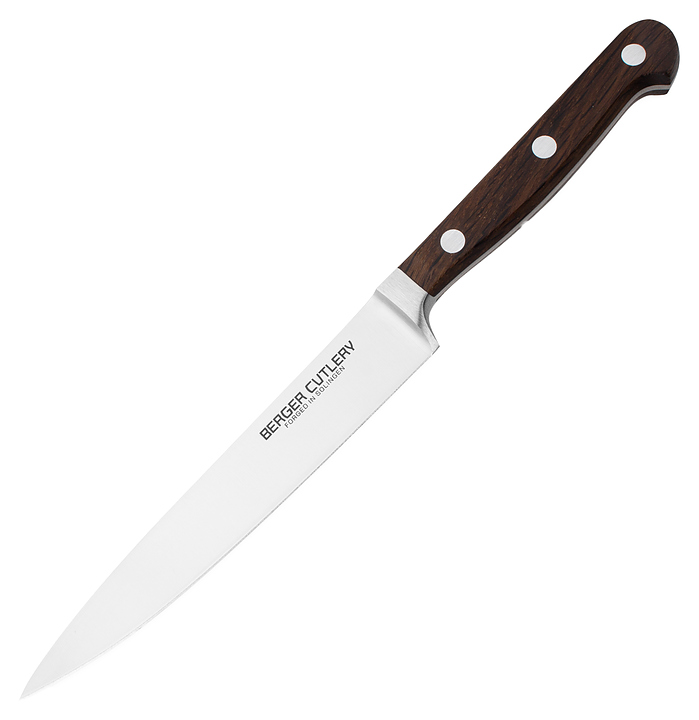 Нож универсальный BERGER CUTLERY Classic Smoked Oak BC211216 160 мм