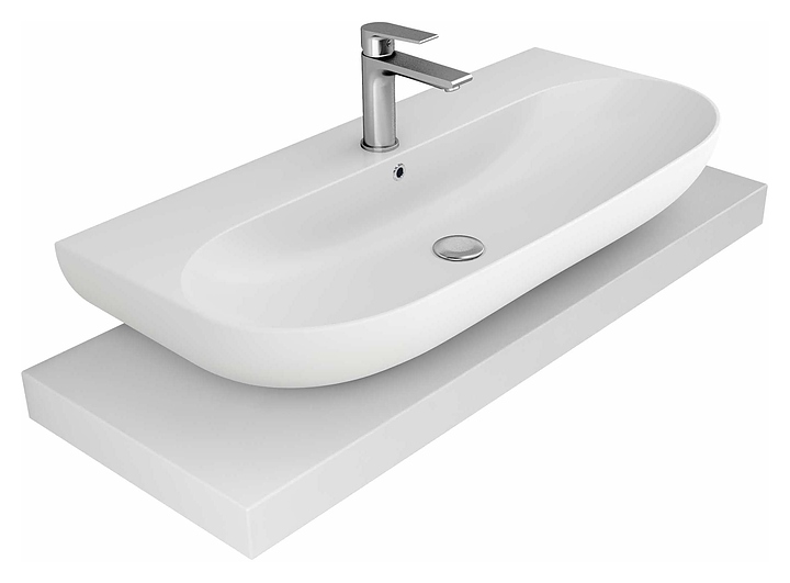 Раковина накладная Bien Vokha MDLS09001FD1W5000 90х42 см