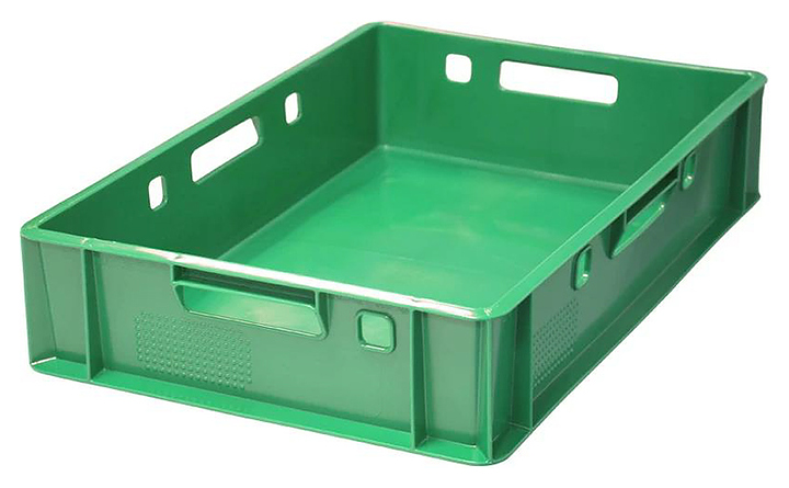 Ящик для мяса ТАРА.РУ 205 600х400х120 мм Е1 зеленый