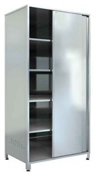 Шкаф кухонный Assum ШДК-П-1200/600/1800 (нерж. сталь)