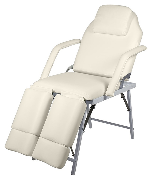 Кресло педикюрное МЭДИСОН МД-602 складное, слоноваая кость