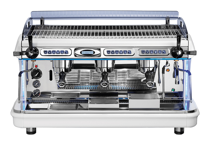 Кофемашина Royal Synchro T2 3GR Semiautomatic Boiler 21LT черно-белая