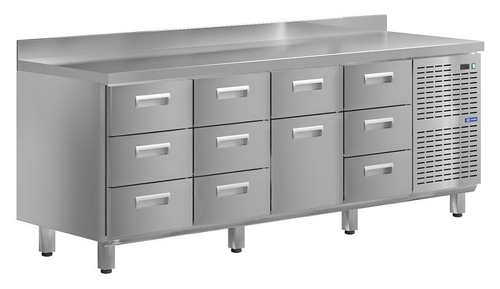 Стол холодильный KAYMAN КСХ-3343/70 (11 ящиков)