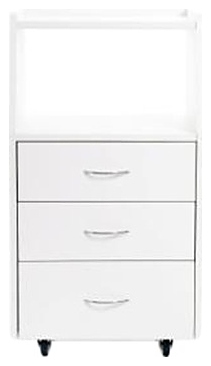 Тележка косметологическая Имидж Мастер БЬЮТИ мини белая