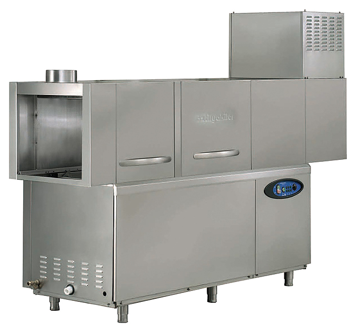 Тоннельная посудомоечная машина OZTI OBK 2000 слева направо