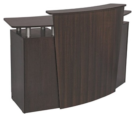 Стойка администратора Имидж Мастер ВЕРОНА, венге с фасадом пластик венге