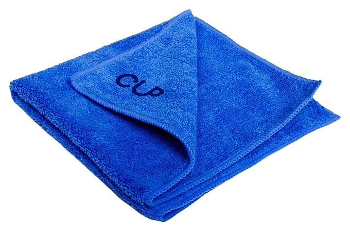 Салфетка для капучинатора CUP 190х190 мм (микрофибра) синяя (с уценкой)