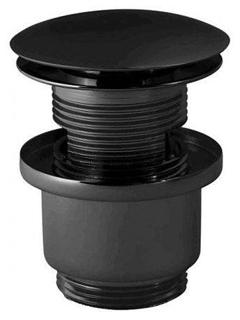 Клапан донный Paffoni ZSCA050NO черный матовый