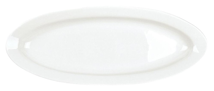 Блюдо сервировочное P.L. Proff Cuisine F1134-16/4012969 40х16 см (фарфор) овальное белое