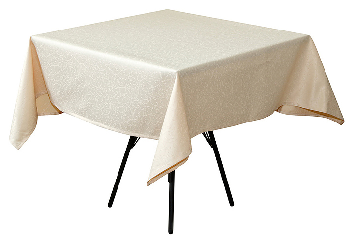Скатерть Клен Ричард 08С6-КВ 1812/141119,00341 145х195 см  бежевая (ажур)