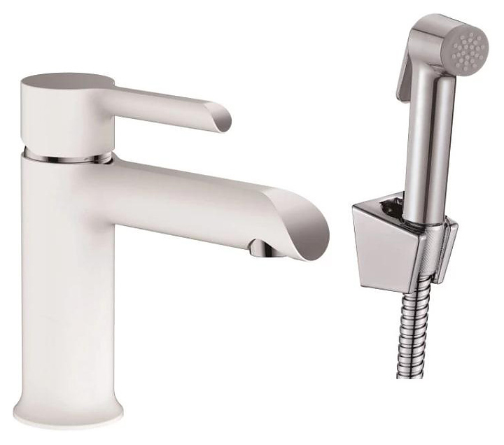 Смеситель для раковины Haiba HB12805-8 с гигиеническим душем