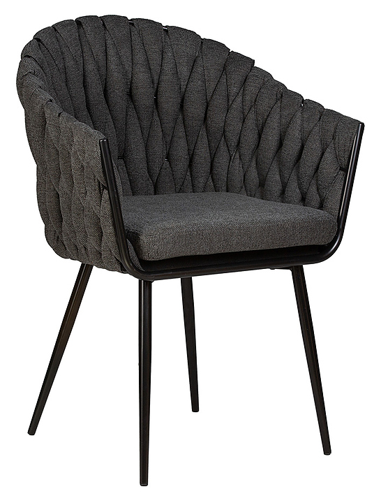 Стул обеденный DOBRIN 9691-LM-N MATILDA (графит) 2 шт.