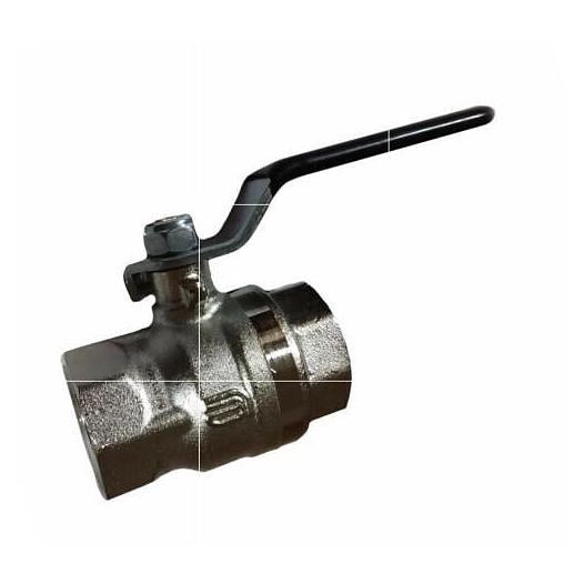 Кран шаровой DANFOSS никель BVR-A Ду 32 Ру25 ВР полнопроходной рычаг