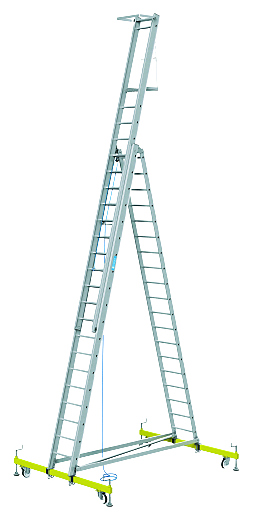 Лестница монтажная ZARGES 41343 8,1 м