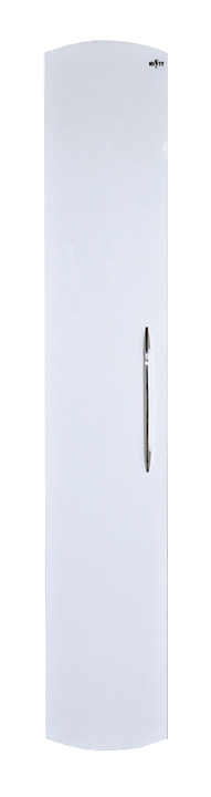 Шкаф-пенал Misty Корсика-30 BL-01G 30х171 см, подвесной, левый, белый жасмин