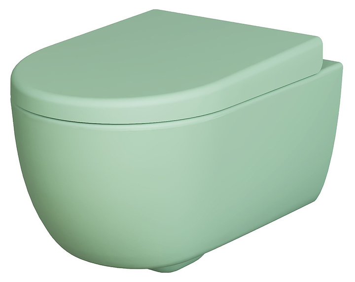 Унитаз подвесной Ambassador Abner 103T21001R мятный матовый