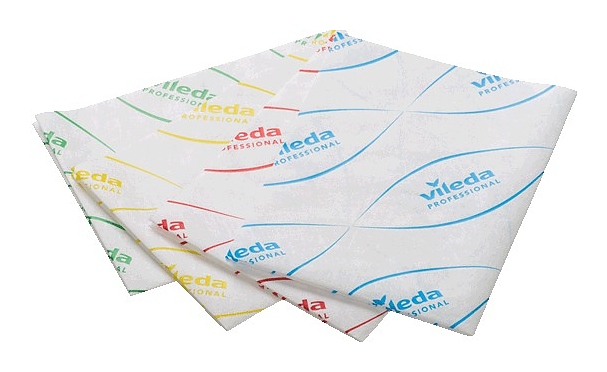 Салфетка Vileda Professional МикронСоло, красный (100 шт.)