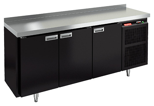 Стол холодильный барный HICOLD BN 111/TN BAR Black