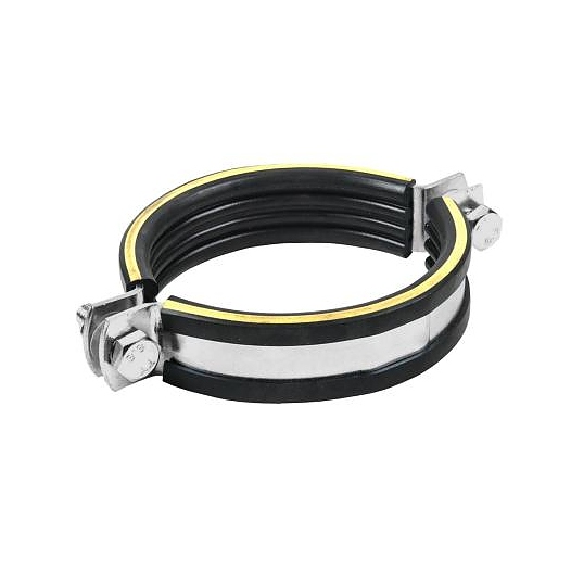 Хомут крепежный Mupro сталь оц с резиновой прокладкой Дн 108-118 (4