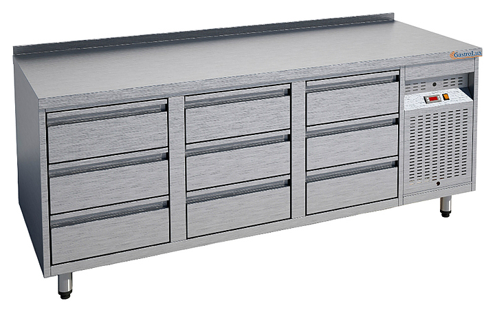Стол холодильный Gastrolux СОБ3Г-186/9Я/S
